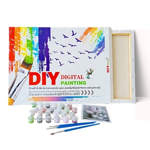 Fabricación OEM ODM, Kits de Pintura por Números Personalizados para Adultos y Niños, Kit de Pintura al Óleo para Principiantes - Product Image 6