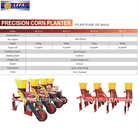 Semoir de plantation de maïs de précision 2/3/4 rangées monté sur tracteur