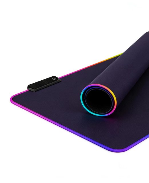 Hot Selling Custom Logo Large RGB Gaming Mouse Pad XL Gamer Mousepad Waterproof LED Extended Glowing Keyboard Desk Mat for PC