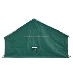 頑丈な防水防風ポリコットンキャンバスまたはポリエステルキャンバス製屋外テント災害救助テント