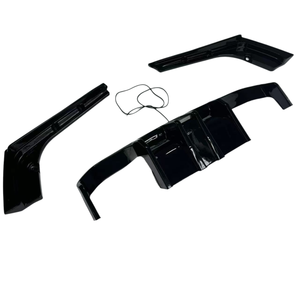 Spoiler Posteriore Stile M3 con Luci Quadrate per <span class=keywords><strong>BMW</strong></span> <span class=keywords><strong>Serie</strong></span> <span class=keywords><strong>3</strong></span> F30, <span class=keywords><strong>Nero</strong></span> Lucido Effetto Fibra di Carbonio - Product Image 2