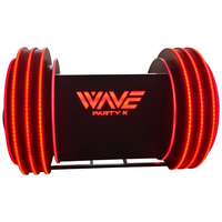 Mesa de DJ de Metal con Logotipo Personalizado al por Mayor, con Reproductor de Discos LED para Bares y Discotecas - Acción de Gracias, Navidad y Año Nuevo