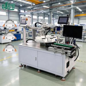 Máquina de marcado láser de fibra de femtosegundos con posicionamiento automático de 30W 50W, para marcar lámparas LED y dispositivos rotatorios de descarga robótica - Product Image 1