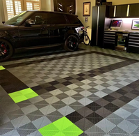 Dalles de sol modulaires emboîtables Arlott 380g à installation facile pour atelier automobile et garage