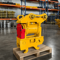 Attache rapide hydraulique inclinable à verrouillage avancé pour excavatrice de 5 tonnes