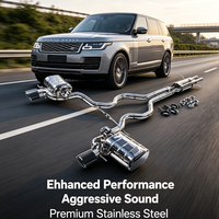 Silencieux d'échappement léger en acier inoxydable modifié pour Land Rover Range Rover, pièces de rechange Starcar Auto Upgrade