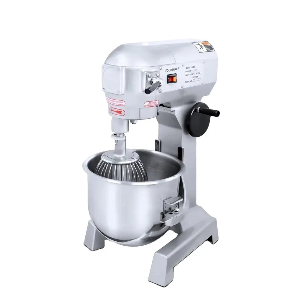 10L Küchenzubehör Multifunktions-Ständermischer Sahne Bäckerei Maschine Edelstahl Schüssel-Lebensmittelmehlmischer