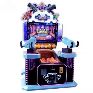 2 Player Coin-Operated Metal Gun Shooting Simulator Kids Arcade Game <b>Machine</b> for <b>Amusement</b> Parks & Game Centers - Product Image 6