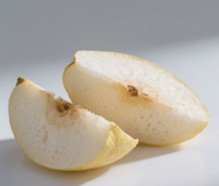 Vriesgedroogde peerblokjes met veel vezels |   Darmvriendelijke prebiotische fruitsnack zonder toegevoegde suikers voor een gezonde levensstijl
