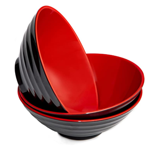 Ensemble de vaisselle en mélamine écologique bols à ramen cuillères supports de baguettes polies <span class=keywords><strong>bol</strong></span> coréen thaï miso Udon Pho boîtes emballées - Product Image 4
