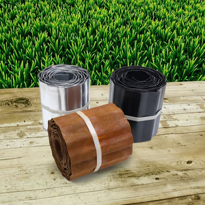 Bordure de jardin flexible en métal, bordure paysagère en acier pour parterres de fleurs et pelouses – Offre Spéciale - Product Image 1