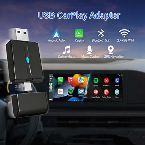 INPUTECH 2 In 1 <b>USB</b> Type-C Wireless Car Adapter Convert Wired to Wireless Car Connectivity For Factory Wired Car Play Vehicles - Product Image 3