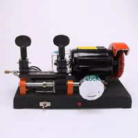 Machine à découper les clés horizontale portable 220V, machine à dupliquer les clés, machine à clés verticale de précision 288G, multifonctionnelle pour serrures