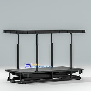 Elevador de Tijera Hidráulico de Acero para Autos, Apilador de Autos para Garaje Personalizado, Sistema de Estacionamiento Subterráneo con Elevador de Tijera - Product Image 4