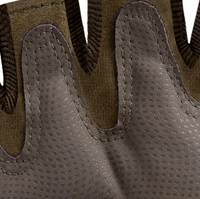 Gants tactiques respirants à demi-doigts en PU antidérapants avec écran tactile pour l'entraînement sur le terrain