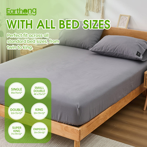 סדין הארקה נגד קרינה, מידה יחיד, סיטונאי מבריטניה, 10% סיבי כסף +90% כותנה אורגנית - Product Image 6