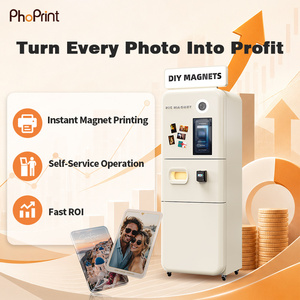 Cabina de Fotos Instantánea con Imán para Refrigerador, para Uso Comercial, Recuerdo de Viaje, para Lugares Turísticos y Centros Comerciales - Product Image 3