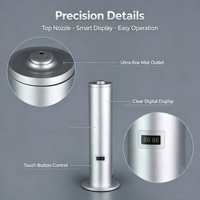 Diffuseur d'arômes sans eau en métal de 500 ml, machine à parfum intelligente avec contrôle par application pour hôtel, spa, maison, bureau