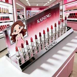 ชั้นวางลิปสติกแบบมีจอ LCD สำหรับร้านค้าโดยเฉพาะ พร้อมจอ LED สำหรับขายส่ง - Product Image 4