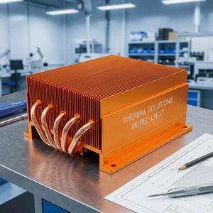 Module laser avec dissipateur thermique en aluminium usiné CNC à ailettes de refroidissement denses - Product Image 1
