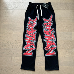 ชุดเสื้อคาร์ดิแกนมีซิปเสื้อมีฮู้ดสำหรับผู้ชายและผู้หญิงผ้าคอตตอน100% ผสมอารมณ์ไฮสตรีทประดับเพชร - Product Image 4