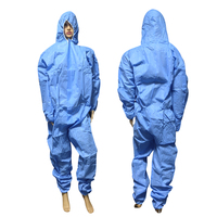 Combinaison de protection jetable en tissu non tissé épais et respirant ALLESD