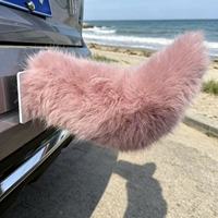 Queue de renard artificielle douce et moelleuse, style fixe, accessoire de cosplay en peluche