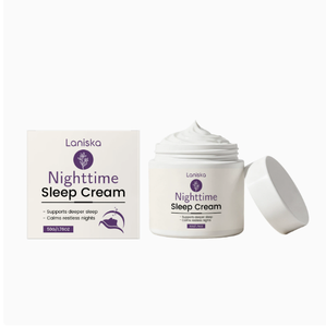 Crema para el cuidado del sueño, cuidado nocturno, crema hidratante facial de textura ligera, crema hidratante para el cuidado de la piel - Product Image 1
