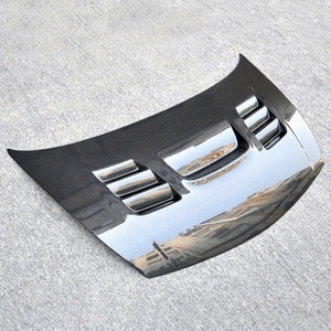 Cubierta de Capó de Fibra de Carbono Tipo ING, Nueva, 2006-2011, para Honda Civic FD2 8TH Type R, Kit de Carrocería - Product Image 1