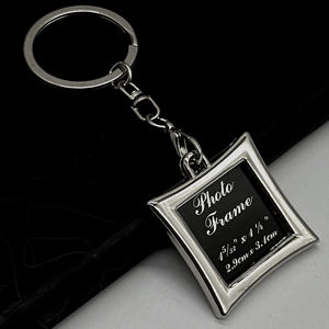 Porte-clés en métal multi-formes personnalisables avec logo, vente en gros d'usine, porte-clés promotionnels vierges - Product Image 6