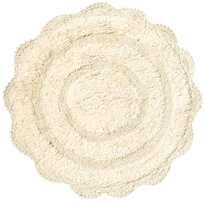 Alfombra de Baño Impermeable de Algodón Directo de Fábrica para Uso Doméstico y Hotelero, Antideslizante, Absorbente, Acolchada, con Diseño de Flores y Olas Marinas - Product Image 1