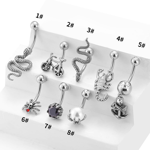 YW 316L anelli <span class=keywords><strong>ombelico</strong></span> in acciaio inox - Product Image 2