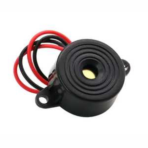 Buzzer piézoélectrique actif à son continu SFM-20B 12V à haut niveau sonore 12x9,5mm - Product Image 2