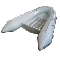 Certifié CE 10ft 13ft Canot de pêche gonflable Hypalon PVC Ponton Bateau pour l'aviron pour les activités sur l'eau