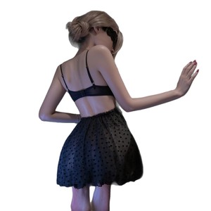 Lemon Story – chemise de nuit sexy en dentelle, robe push-up avec armatures en forme de cœur pour femmes, semi-transparente en fibre de polyester - Product Image 5