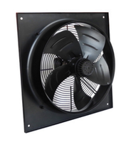Crown JGT300B2H-S AC Außenrotor-Quadratplattenlüfter 220V/380V Industrieller Dachmontage-Motor Kugellager 10ft Stahlflügel Leise