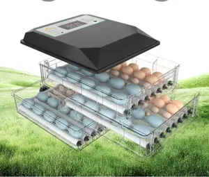 Incubatrice per uova a rulli completamente automatica mini 56 70 96 112 140