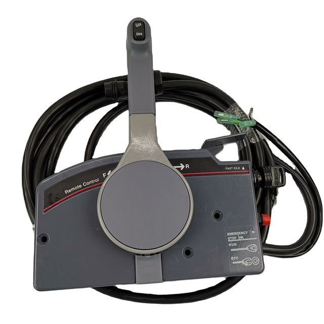 10Pin 16.5FT Harness Push Open Remote Control Box for Outboard Engine Side Mount 703 Marine Supplies
