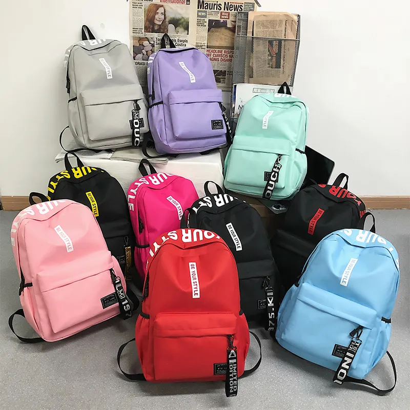 Minissimi New Design back to school backpacks customized logo school bag for men women