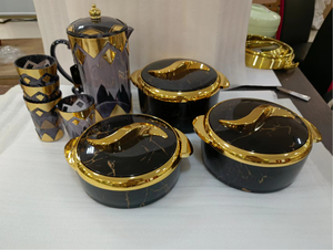 2025 Hộp Ăn Trưa container thực phẩm ấm hơn lẩu thực phẩm ấm hơn 3 cái Bộ 1.5l + 2.0L + 2.5L + 1L cà phê nồi - Product Image 3