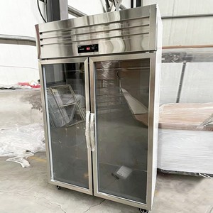 Équipement <span class=keywords><strong>professionnel</strong></span> de <span class=keywords><strong>boucherie</strong></span> : Réfrigérateur de présentation de viande avec compartiments et congélateur - Product Image 4