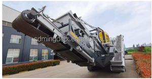 Monde di động máy nghiền hàm 35 / 80 /100 / 150 t/h di động di động mỏ đá Máy Nghiền đá Máy nghiền tác động để bán - Product Image 4
