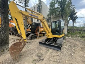 Máy xúc đào Komatsu PC56 cũ, bền, gầu 0.2m, máy đào chính xác dùng cho xây dựng dân cư, máy xúc Komatsu PC56-7 - Product Image 2