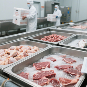 Chất lượng tốt nhất bền lạnh lưu trữ phòng làm mát không khí thiết bị bay hơi nước loại phim lạnh máy làm lạnh với Quạt làm lạnh thiết bị - Product Image 6