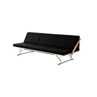 Canapé d'angle moderne en cuir pour salon, ensemble de canapés en U, mobilier minimaliste pour trois personnes