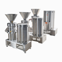 Commerciële hoog-efficiënte voedselveilige roestvrijstalen pindakaasmachine colloïdmolen voor meelmolen en fruitverwerking