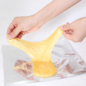 Masque vaginal en hydrogel en forme de T, hydratant et rafraîchissant, pour spa <span class=keywords><strong>intime</strong></span> Yoni, avec paillettes, pour une application facile et discrète. - Product Image 3