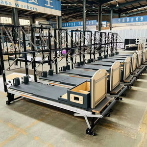 Cama de entrenamiento de Yoga de aluminio profesional ejercicio estiramiento Fitness reformadores Pilates medio trapecio máquina Pilates equipo - Product Image 5