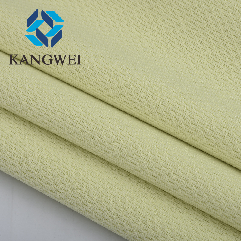 Dry Fit Bird Eye Mesh Fabric 100 Polyester Recycled Knitted Jersey for Sportswear and Sun-protective Clothing