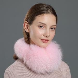 Cache-oreilles de luxe Designer hiver 100% fourrure de renard marron cache-oreilles femmes chaud fourrure fourrure de renard cache-oreilles - Product Image 4
